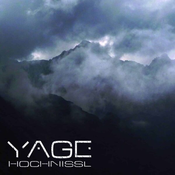 Albumcover "Hochnissl" der Münchner Progressive-Rock-Band Yage, inspiriert von Berglandschaften.