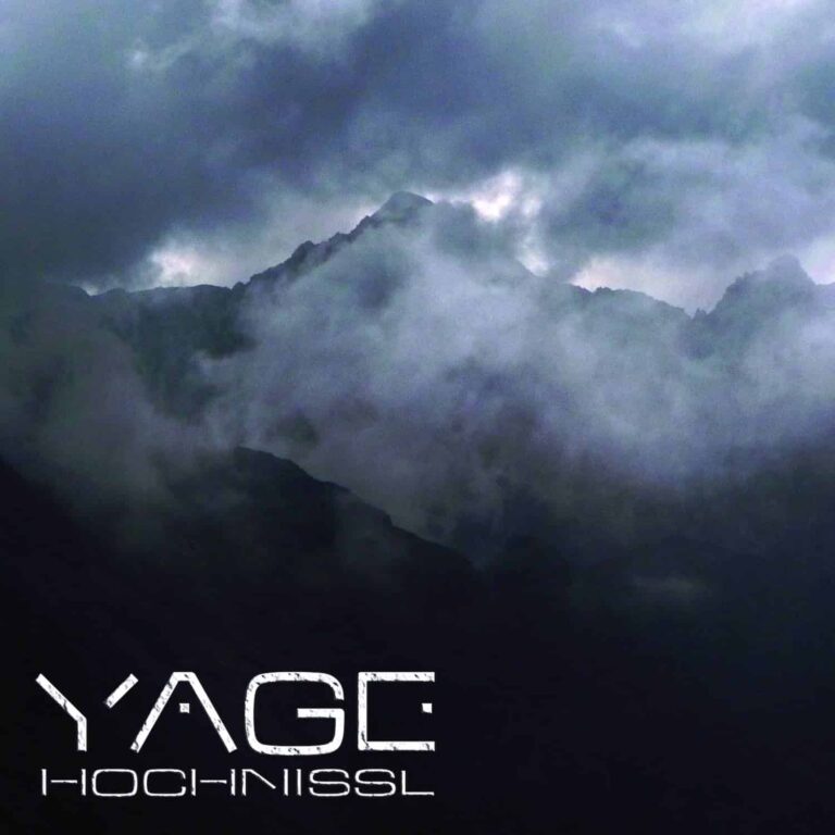 Das Artwork zum Debütalbum "Hochnissl" der Band Yage – ein musikalisches Konzeptalbum über eine Bergwanderung.