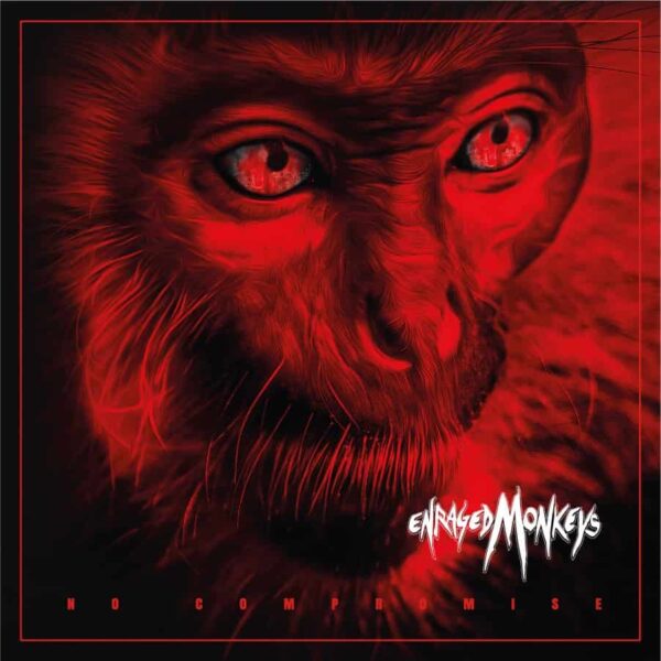 Cover des Albums "No Compromise" von Enraged Monkeys.