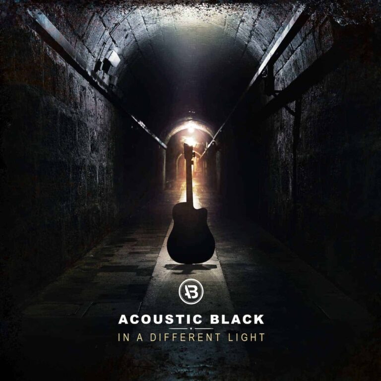 Das Cover des Debütalbums "In A Different Light" von ACOUSTIC BLACK, einer Acoustic-Rock Band aus Freilassing/Bayern, die mit modernen Arrangements und vielfältigen Themen neue Maßstäbe setzt.