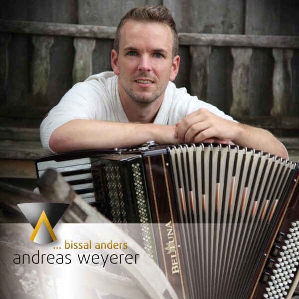 Albumcover Bissal Anders von Andreas Weyerer, bayerische Instrumental- und Folkmusik.