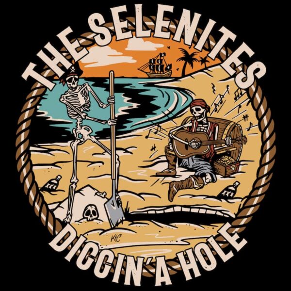 Cover der Single "Diggin' A Hole" von The Selenites.