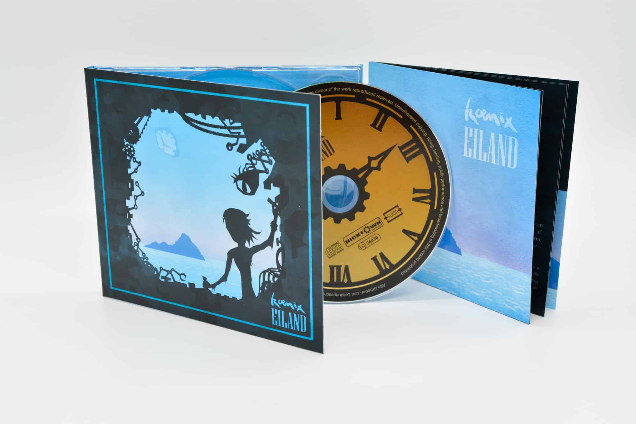 Koenix - Eiland CD (Front) - Hicktown Records ® Das Tonstudio und Musiklabel