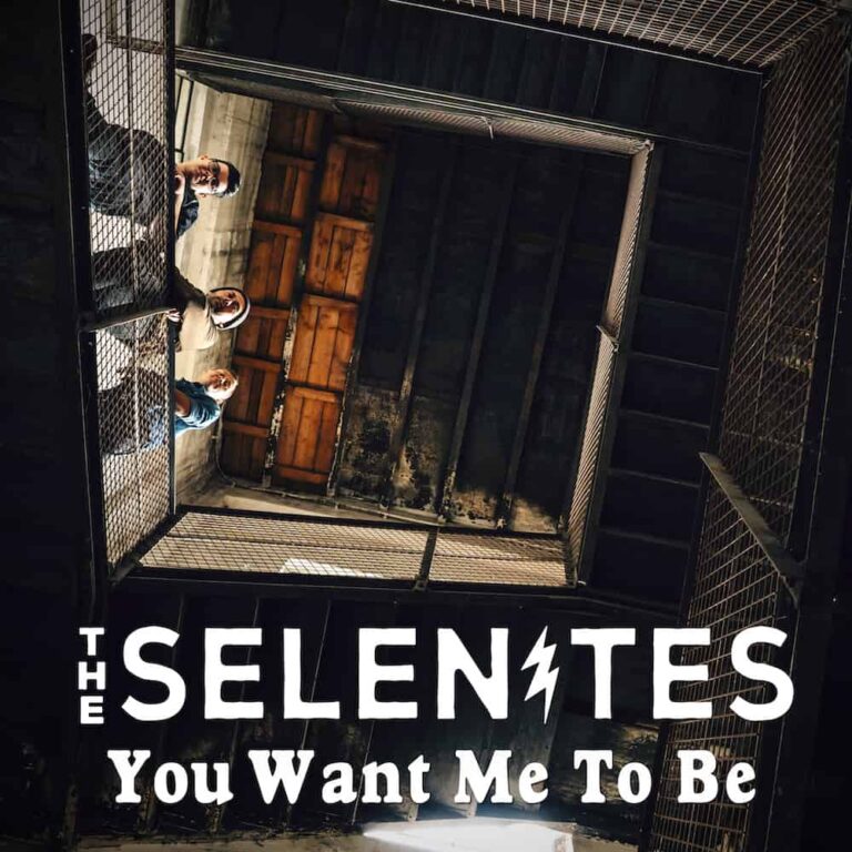 Das Cover der Single "You Want Me To Be" von The Selenites, die den Kampf um Authentizität in Beziehungen thematisiert.