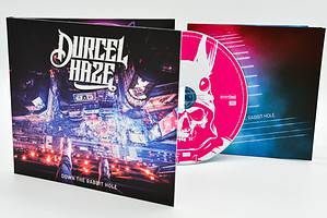 Durcel Haze - Down The Rabbit Hole (CD front)