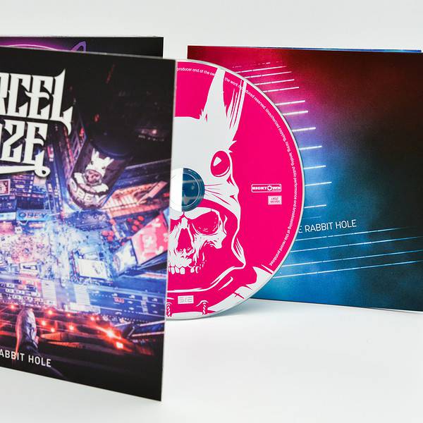 Durcel Haze - Down The Rabbit Hole (CD front) - Hicktown Records ® Das Tonstudio und Musiklabel