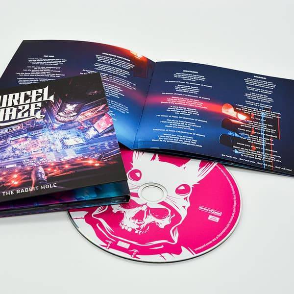 Durcel Haze - Down The Rabbit Hole (CD side) - Hicktown Records ® Das Tonstudio und Musiklabel
