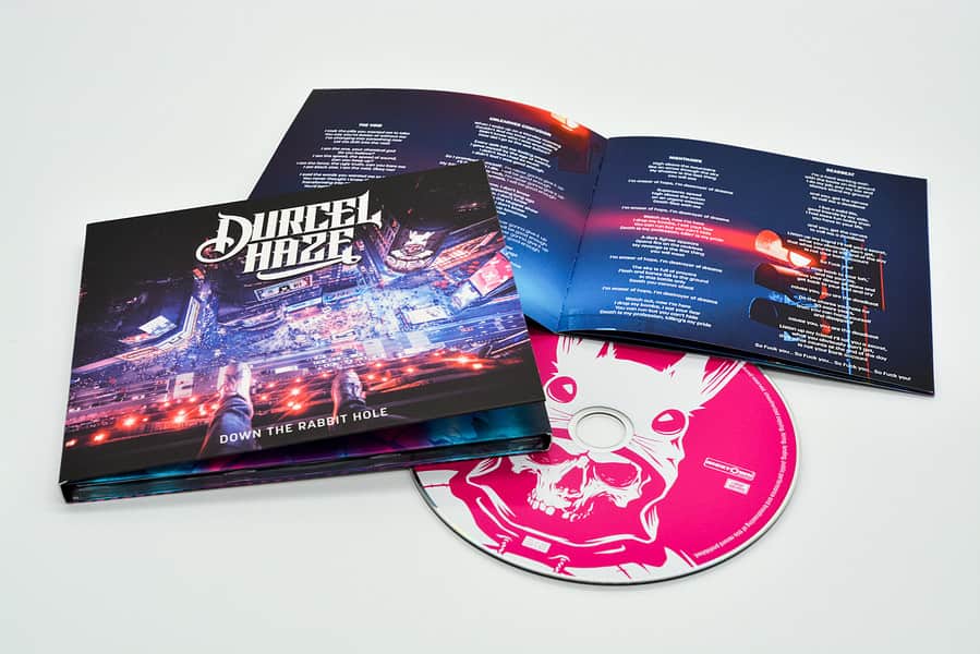 Durcel Haze - Down The Rabbit Hole (CD side) - Hicktown Records ® Das Tonstudio und Musiklabel