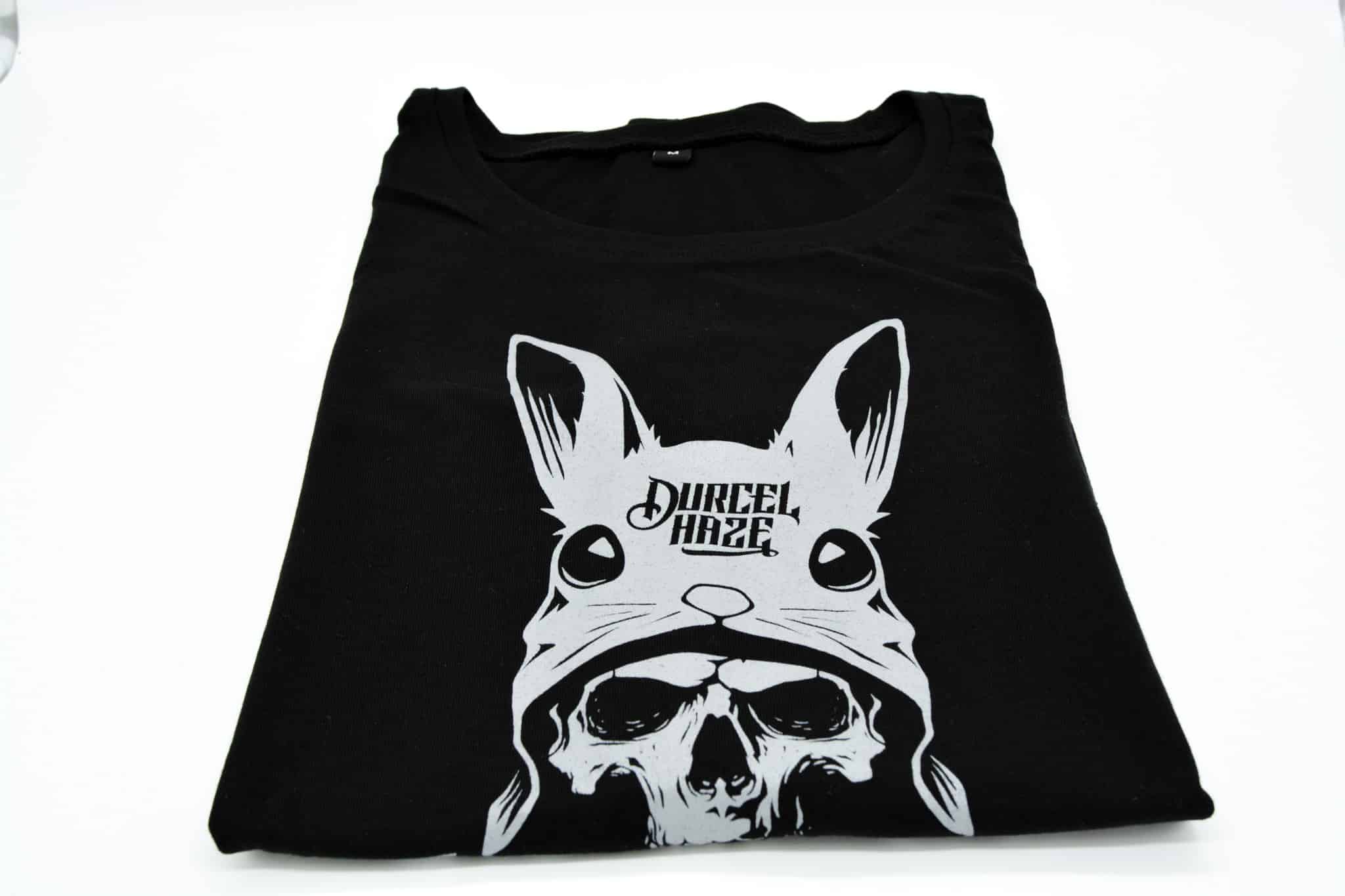 Durcel Haze - Down The Rabbit Hole (Shirt Black Side) - Hicktown Records ® Das Tonstudio und Musiklabel