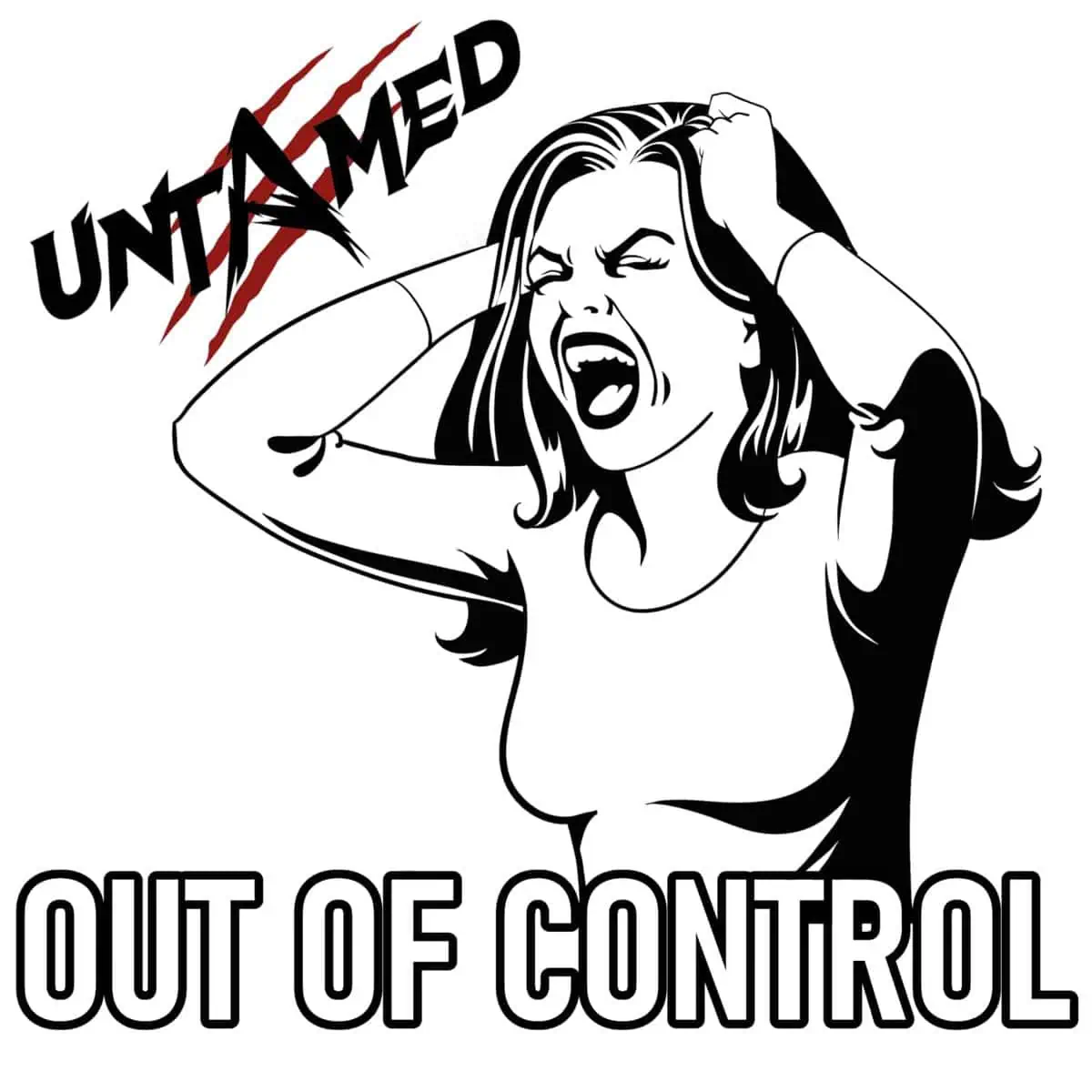 Untamed - Out Of Control (Artwork) - Hicktown Records ® Das Tonstudio und Musiklabel