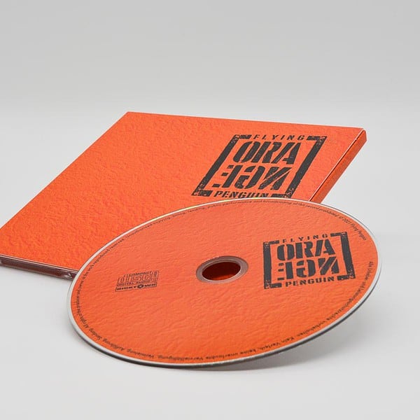 Flying Penguin - Orange CD (Front) - Hicktown Records ® Das Tonstudio und Musiklabel