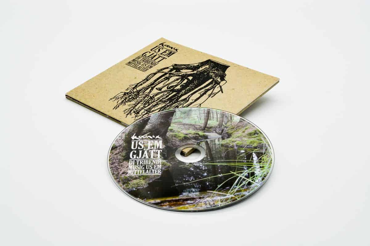 Koenix - Us Em Gjätt CD (front) - Hicktown Records ® Das Tonstudio und Musiklabel