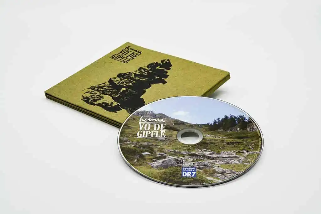 koenix - vo-de-gipfle CD (front) - Hicktown Records ® Das Tonstudio und Musiklabel