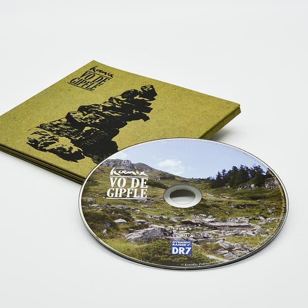 koenix - vo-de-gipfle CD (front) - Hicktown Records ® Das Tonstudio und Musiklabel