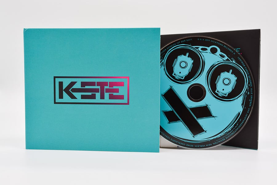 K-STE - Grünblau CD (front) - Hicktown Records ® Das Tonstudio und Musiklabel