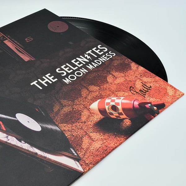 The Selenites - Moon Madness Vinyl (front)- Hicktown Records ® Das Tonstudio und Musiklabel