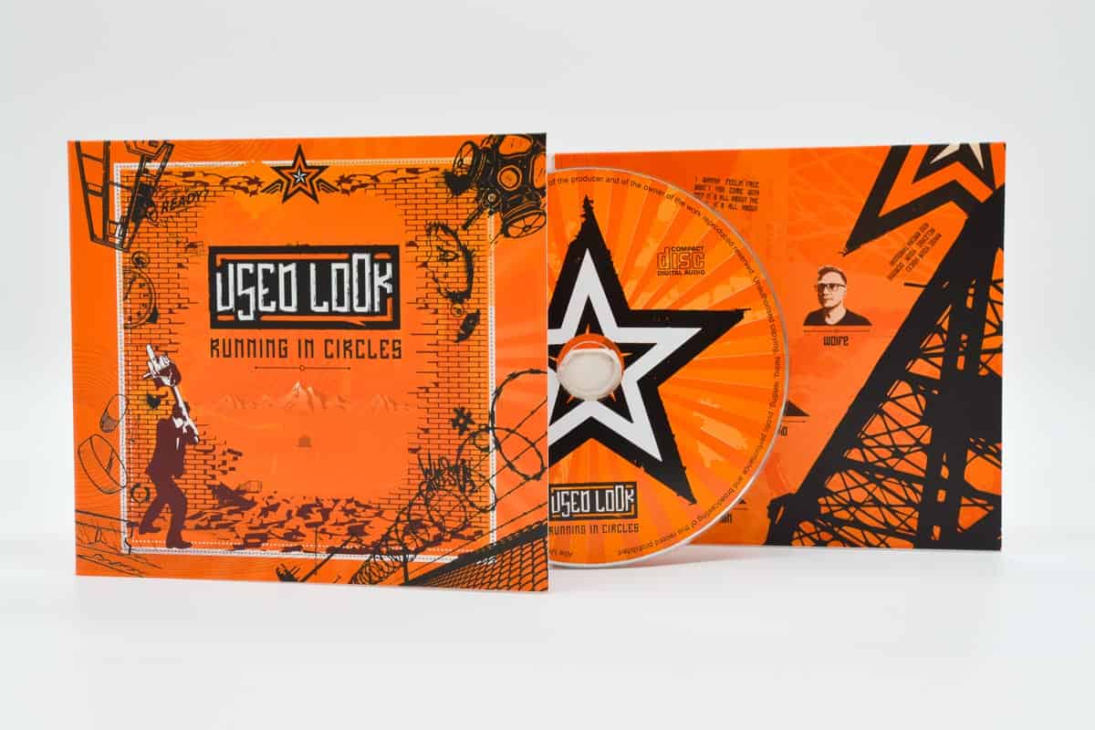 Used Look - Running in Circles CD (front) - Hicktown Records ® Das Tonstudio und Musiklabel