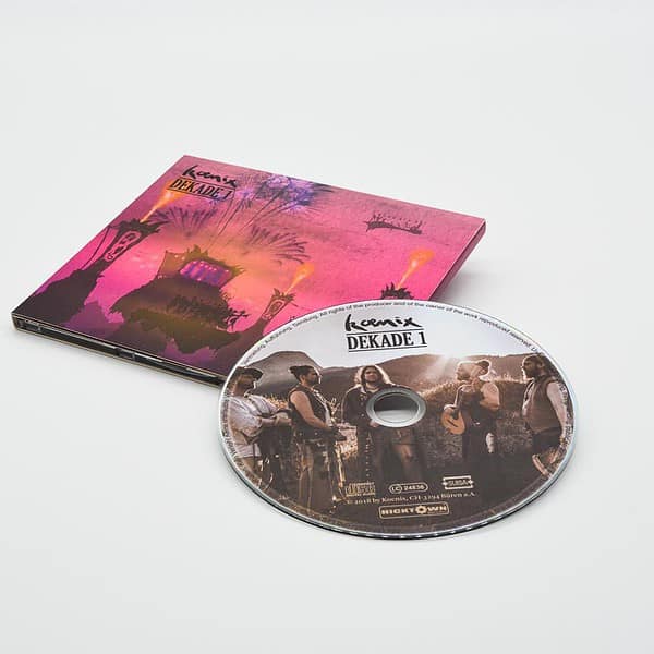 Koenix - Dekade 1 CD (Front) - Hicktown Records ® Das Tonstudio und Musiklabel
