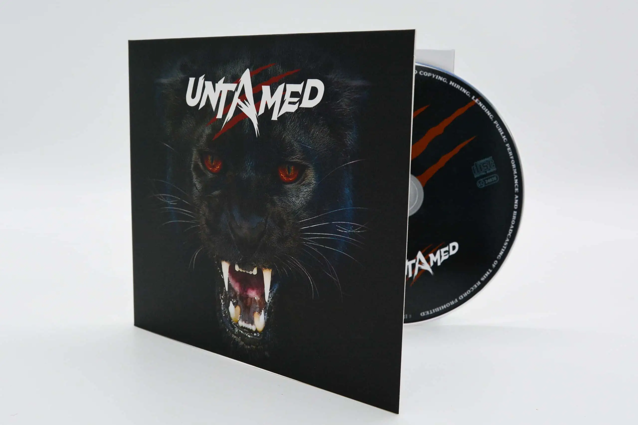CD Untamed Album Vorne Panther Hard Rock Band