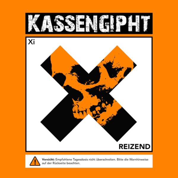 Cover des Debütalbums "Reizend" von KASSENGIPHT.