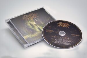 Death In Fiction - Rotting Society (Album, Symbolbild), CD, Grüne Apokalyptische Stadt, in Grün & Sensenmann, Ausgestorben